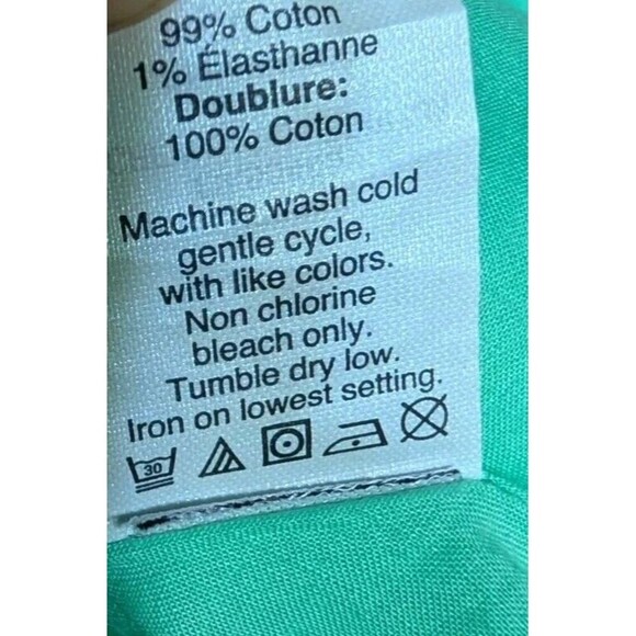 J Crew Sleeveless Fit and Flare Dress Size 4 Green Blue Floral - Picture 5 of 9